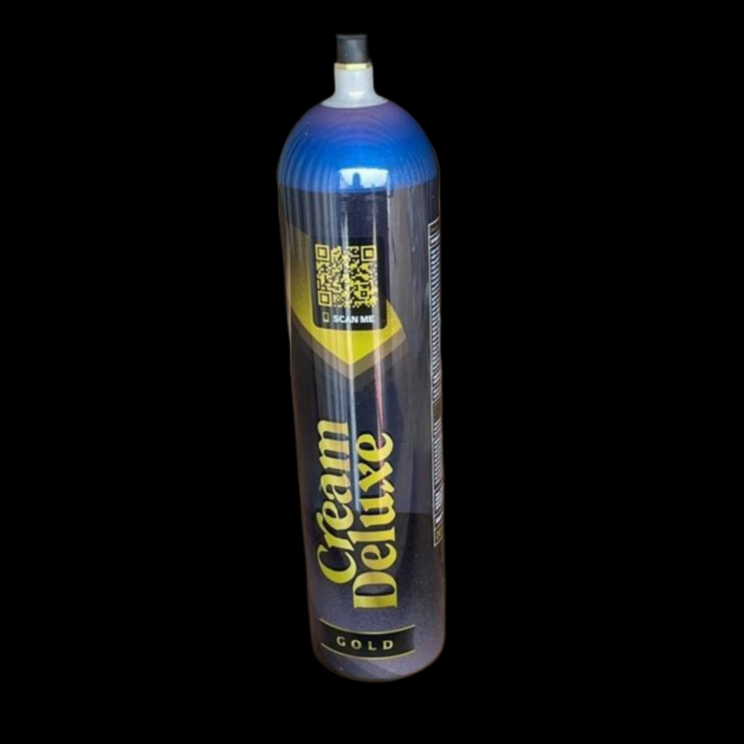 Cream Deluxe Gold 640g Food-Grade Cylinder