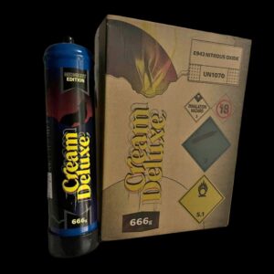 Cream Deluxe Midnight Edition 666g Food-Grade Cylinder